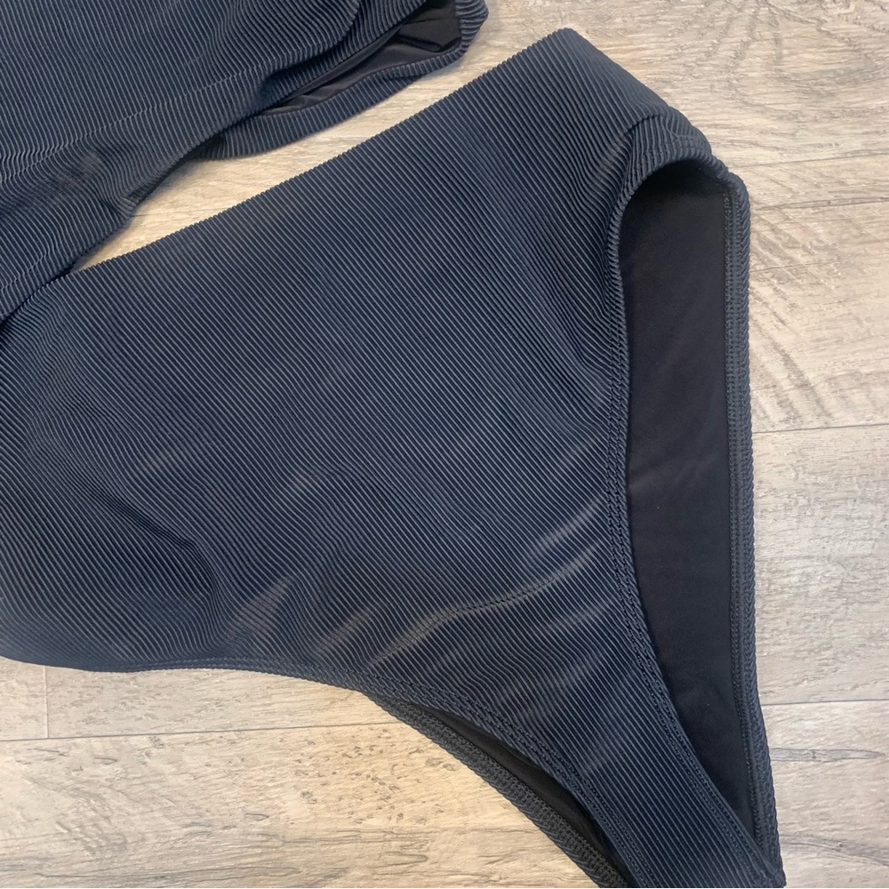 Beach Riot One-Shoulder Black Cutout One-Piece Swimsuit - Picture 4 of 12